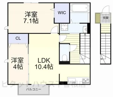 Arietta与原【A208号室】の間取り