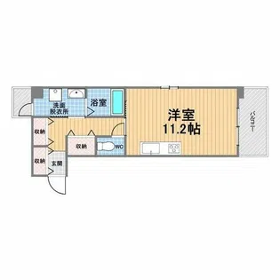 甲子園口マンション雅園荘【5階】の間取り