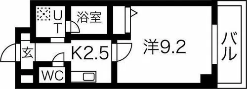 ノーブルコート【3階】の間取り