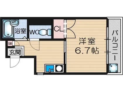 見付山マンション【3階】の間取り