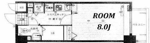 レジデンシャルヒルズ博多南【7階】の間取り
