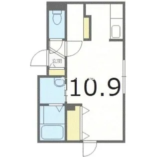 北海道札幌市手稲区前田八条17丁目【アパート】の間取り