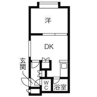 ウィスタリア元町【4階】の間取り