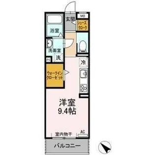 グランドール 千種【302号室】の間取り