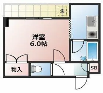 アスカマンション【501号室】の間取り