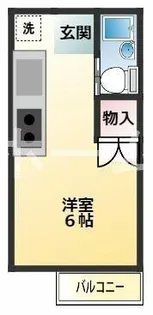 セントラルヒルズ A【208号室】の間取り