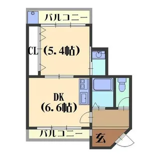 山田ビル【301号室】の間取り