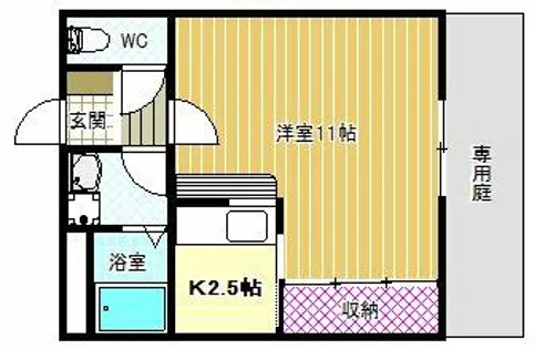エストレノ【3階】の間取り