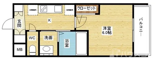 エステムコート新大阪XVフロウ【8階】の間取り