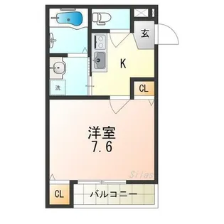 大阪府門真市小路町【アパート】の間取り