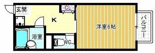 Comfort恵【2階】の間取り