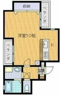 東和ビル【4階】の間取り