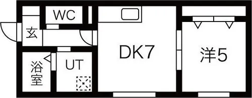 グランパ23【1階】の間取り