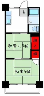 UMマンション【3階】の間取り