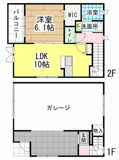 KALOSガレージ【1階】の間取り