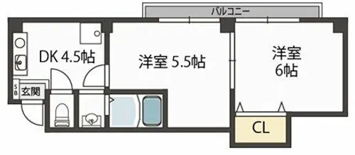 Y’s comfort【2階】の間取り