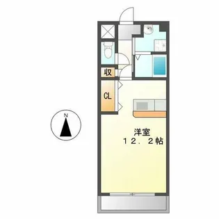 アヴァンセ ヒロ【3階】の間取り