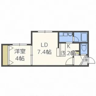 ALIVIO【2階】の間取り