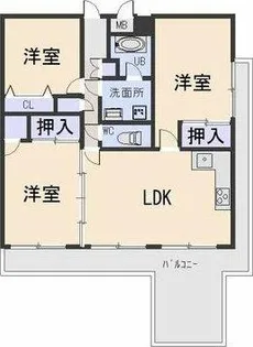 アメニティ・コーワ【7階】の間取り