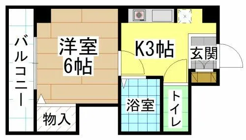 マンション葉山自由ヶ丘【3階】の間取り
