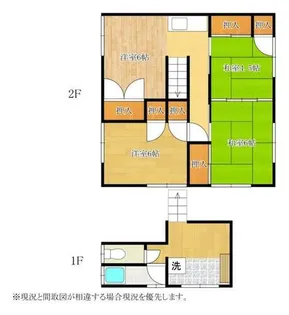 福岡県福岡市中央区六本松1丁目【一戸建】の間取り