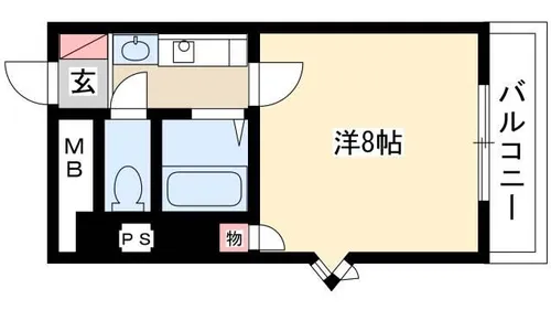 桜マンションⅡ【6階】の間取り