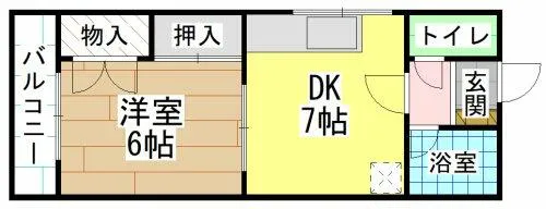 サンリバー葉山【3階】の間取り