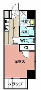 Studie TOBIHATA【2階】の間取り