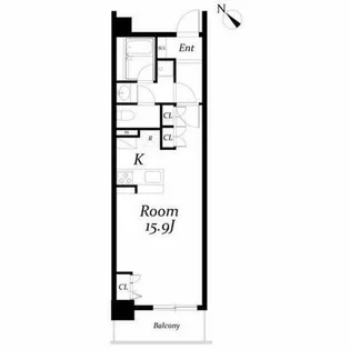 ロイヤルパークス千種【3階】の間取り