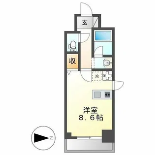 第2金山フクマルビル【7階】の間取り