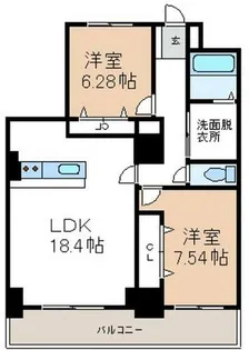 ARDEA【18階】の間取り
