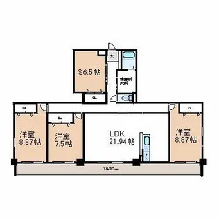 ARDEA【20階】の間取り