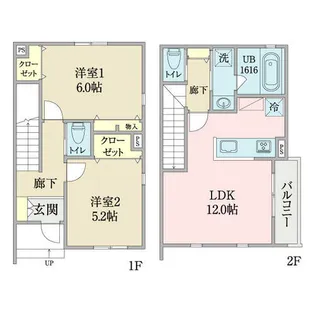 Brocart AutomneⅣ【1階】の間取り