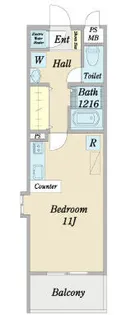 PINE EAST【2階】の間取り