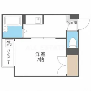 ミエビル【7階】の間取り