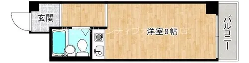 グレース壱番館【4階】の間取り