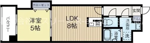 福岡県福岡市中央区平尾2丁目【マンション】の間取り