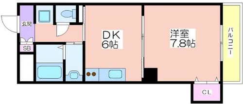 アール26【7階】の間取り