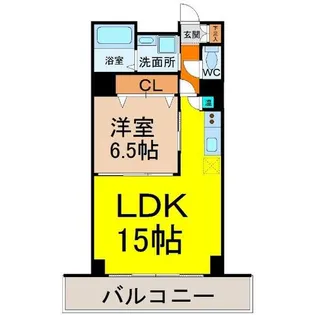 愛知県名古屋市中区千代田4丁目【マンション】の間取り