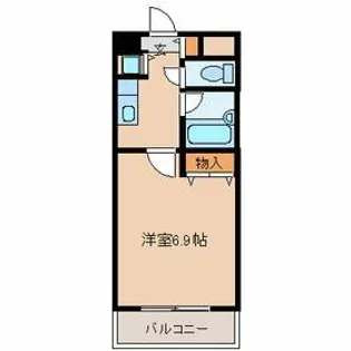 兵庫県尼崎市若王寺2丁目【マンション】の間取り