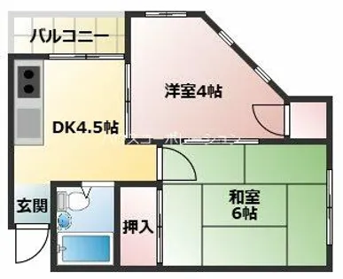 兵庫県尼崎市尾浜町3丁目【マンション】の間取り