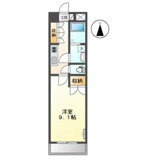エクセレンスアイディ【2階】の間取り