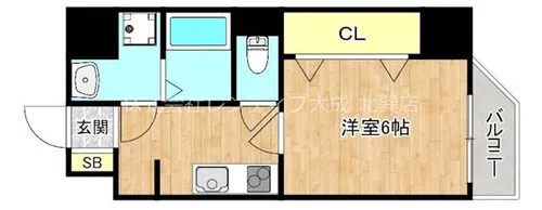 LAND GALAXY【7階】の間取り