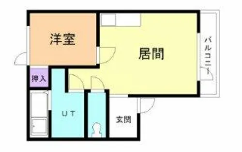 ドリームハイツⅡ【102号室】の間取り
