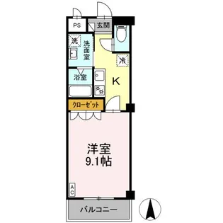 D Maison【102号室】の間取り
