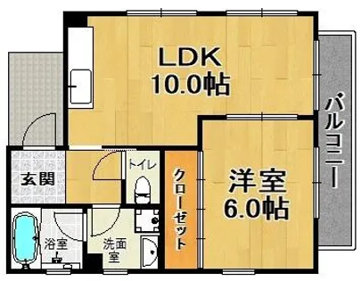 のりやすビル【5階】の間取り