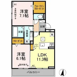 fico【3階】の間取り