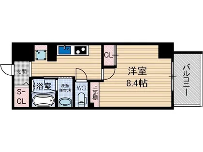 グラン長久茨木【6階】の間取り