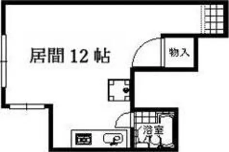 シュペールシャトー【4階】の間取り