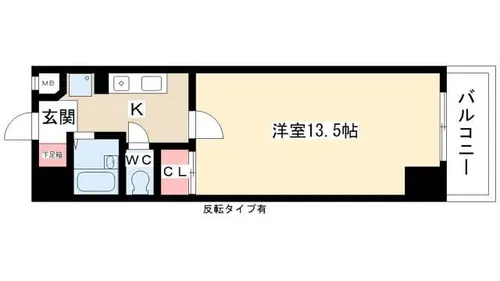 星ヶ丘GODIVA【203号室】の間取り